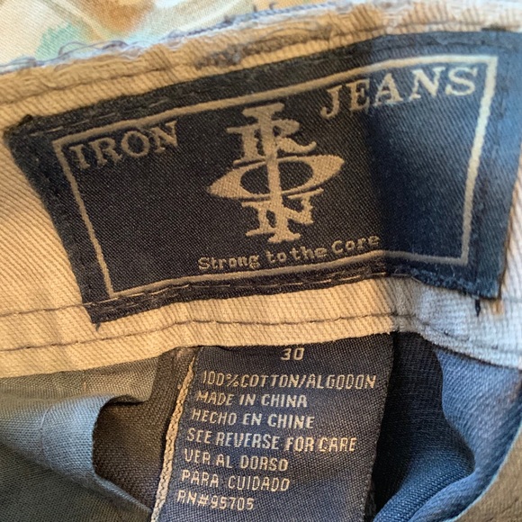 Iron Jeans Mens cargo shorts size 30 waist - Picture 2 of 2